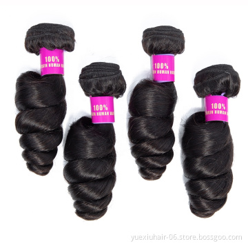 100% Full Cuticle Aligned Mink Brazilian Hair 10A 8A Grade Loose Wave Extensions Virgin Remy Human Hair